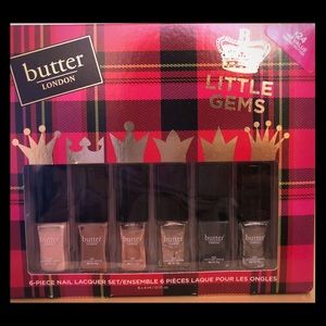 6 piece butter London nail polish set